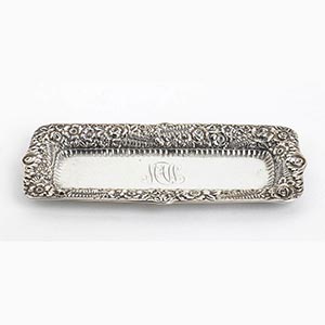 Tiffany sterling silver tray - early 20th ... 