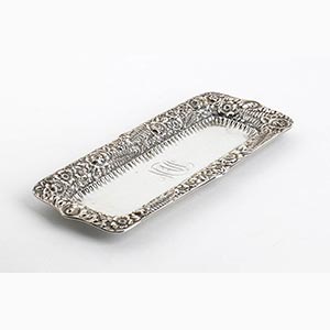 Tiffany sterling silver tray - ... 