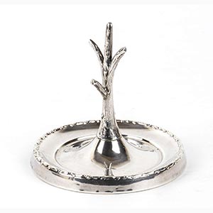 English sterling silver ring holder - ... 