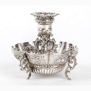 English Victorian sterling silver chamber ... 