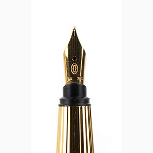 Pasha de Cartier, fountain pen ... 