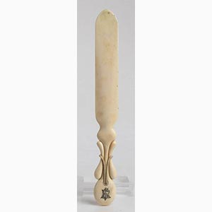 English ivory letter opener - 19th Century; ... 