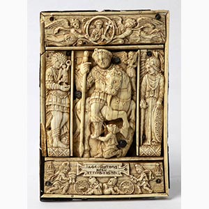 Byzantine ivory plaque - 1420-1523 AD ; ; ... 