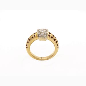 Diamonds ring, manifacture NOUVELLE BAGUE; ; ... 