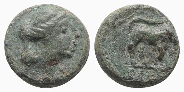 Gaul, Massalia, c. 121-49 BC. Æ (9mm, ... 