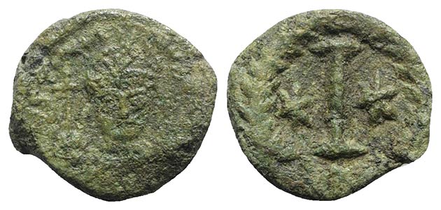 Justinian I (527-565). Æ 10 Nummi (19mm, ... 