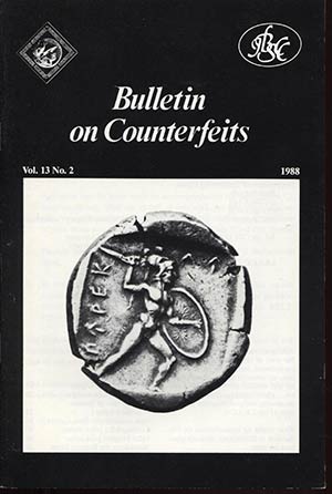 A.A.V.V. -  Bulletin on Counterfeits. Vol. ... 