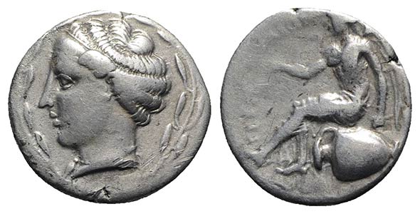 Bruttium, Terina, c. 440-425 BC. AR Stater ... 