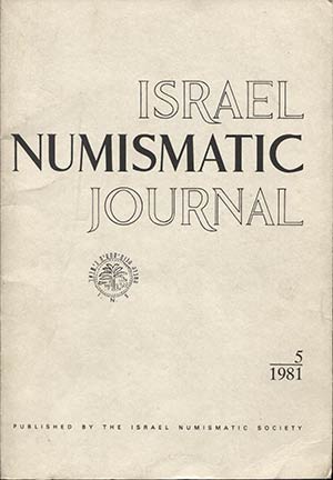 A.A.V.V. – ISRAEL NUMISMATIC JOURNAL ... 