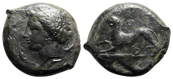 Sicily, Kentoripai, c. 339/8-330 BC. Æ ... 