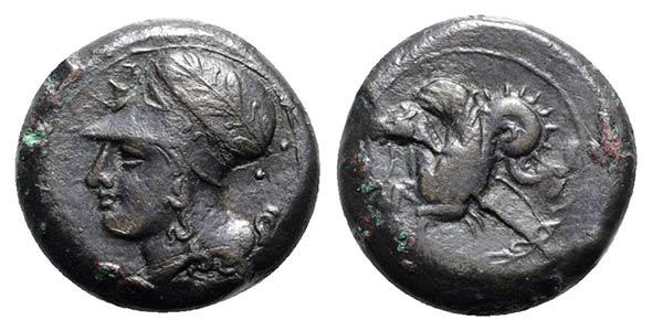 Sicily, Syracuse, 400-390 BC. Æ Hemilitron ... 