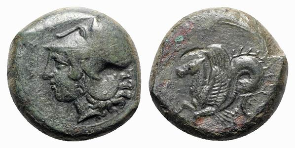 Sicily, Syracuse, c. 375-344 BC. Æ (20mm, ... 