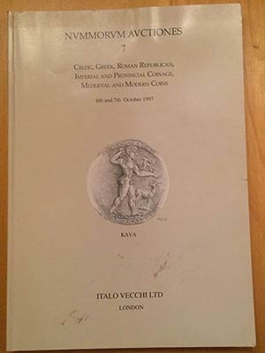 Vecchi Italo. Nummorum Auctiones 7. Celtic, ... 