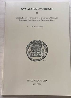 Vecchi Italo. Nummorum Auctiones 8. Greek, ... 