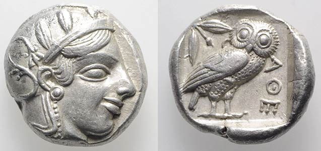 Attica, Athens, c. 465/2-454 BC. AR ... 
