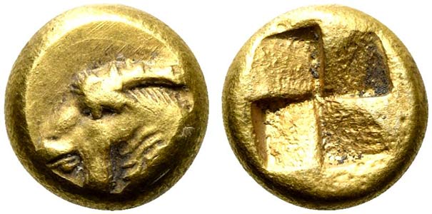 Mysia, Kyzikos, c. 550-450 BC. EL Hekte – ... 