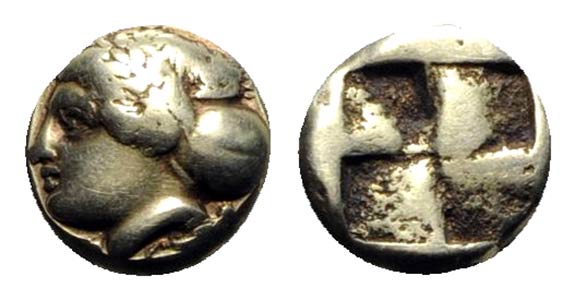 Ionia, Phokaia, c. 387-326 BC. EL Hekte – ... 