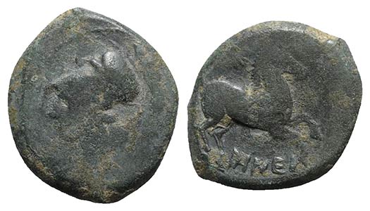 Eastern Italy, Larinum, c. 250-225 BC. Æ ... 