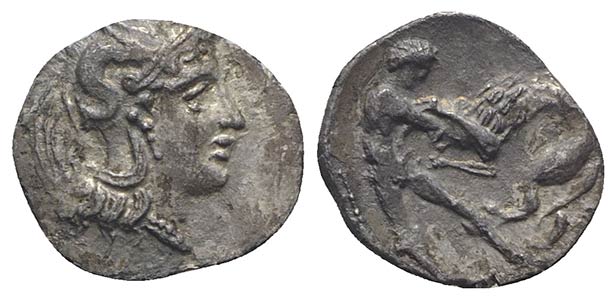 Southern Apulia, Tarentum, c. 380-325 BC. AR ... 