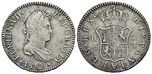 SPAGNA - Ferdinando VII (1808-1833) - 2 ... 