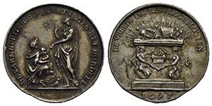 OLANDA - Medaglia - 1697 - Pace di Rijswijk ... 