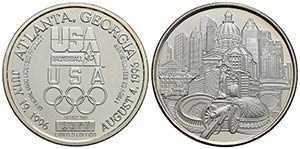 U.S.A. - Medaglia - 1996 - Olimpiadi Atlanta ... 
