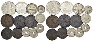Estere - GRECIA - Lotto di 13 monete di cui ... 