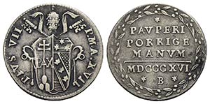 BOLOGNA - Pio VII (1800-1823) - Grosso - ... 