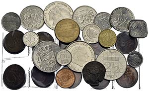 Estere - OLANDA - Lotto di circa 35 monete - ... 