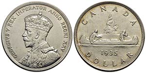 CANADA - Giorgio V (1910-1936) - Dollaro - ... 