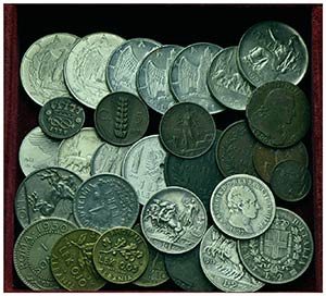 Savoia - Lotto di circa 30 monete di cui 5 ... 