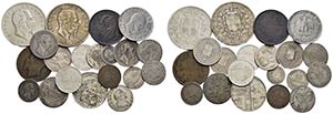 Savoia - Lotto di circa 20 monete - Varie