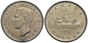 CANADA - Giorgio VI (1936-1952) - Dollaro - ... 