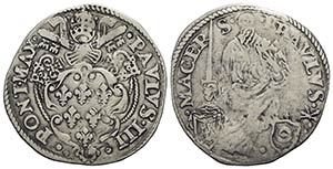 MACERATA - Paolo III (1534-1549) - Giulio - ... 
