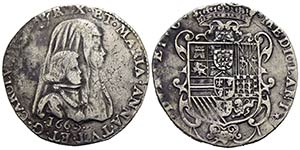 MILANO - Carlo II, reggenza (1665-1675) - ... 