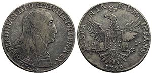 PALERMO - Ferdinando III di Borbone ... 