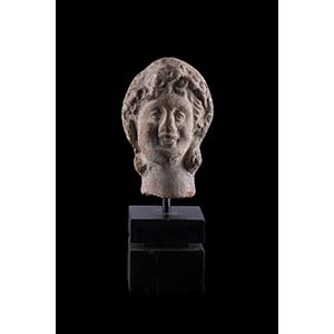 GREEK FEMALE HEAD Ancient Greece III Century ... 
