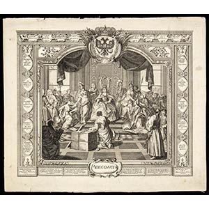 Allegory of the Russian court from the ... 