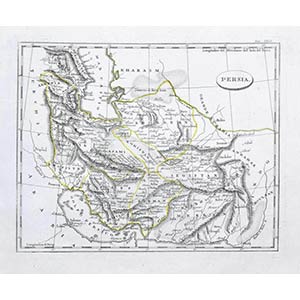 This Map of Persia is an etching realized by ... 