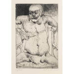 UGO ATTARDI
Collection of 18 etchings, ... 