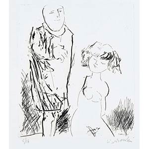The Couple is a wonderful original etching ... 