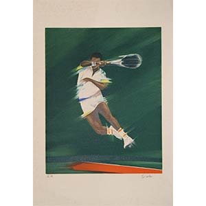 Tennis Player is an original artwork ... 