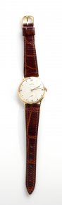 18K gold wristwatch - VULCAIN 191935-1945; ; ... 