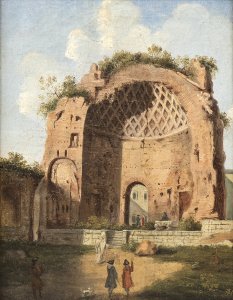 GIACOMO VAN LINT (Rome, 1723 - 1790)View of ... 
