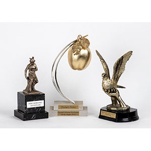 Various awards to Maria Pia Fanfani (Pavia, ... 