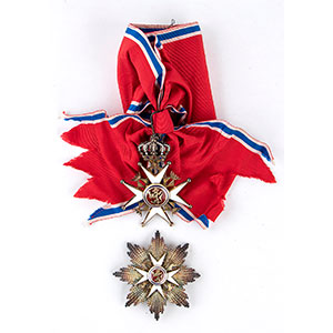 Norway, an Order of St. Olav, a grand cross ... 