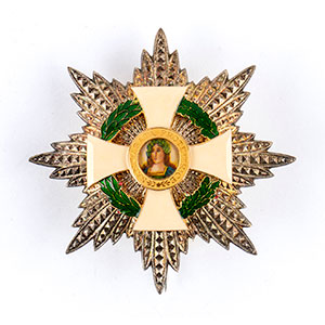 An Order of St.Agata Breast star of the ... 