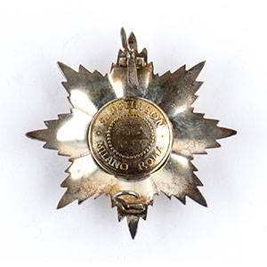 An Order of St.Agata Breast star ... 