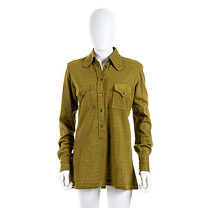 PIPER MARKETWOOL SHIRT70s Wool olive green ... 