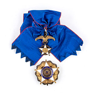 Chile, order of the Condor Grand cross set, ... 